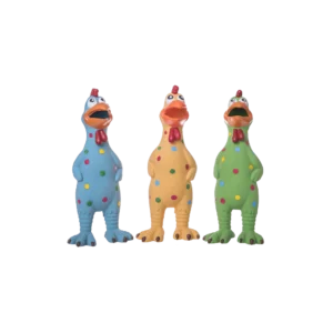 Pollo in Latex Antistress - Gioco per Cani