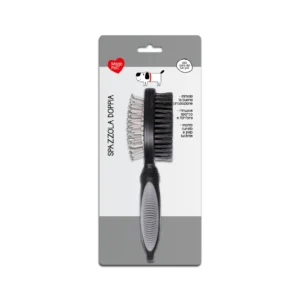 Spazzola Doppia per Cani e Gatti